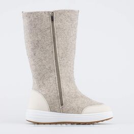 867137-01 Женские валенки без подкладки для девочки бежевый фото №2