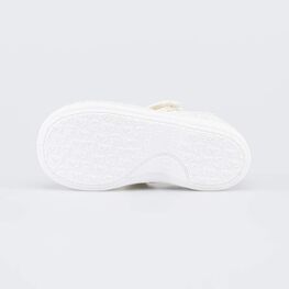 231289-11 Текстильные туфли для девочки Бантик для девочки бежевый фото №3