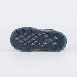 352375-53 Зимние ботинки на молнии Графический Зайка для девочки черный фото №3