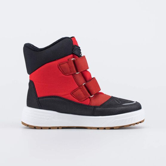 654716-42 Высокие мембранные ботинки для мальчики красный фото №2