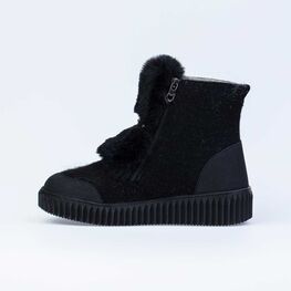 767043-42 Валенки для девочки черный фото №2