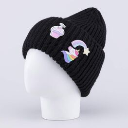 07811560-41 Шапка детская черный для девочки черный