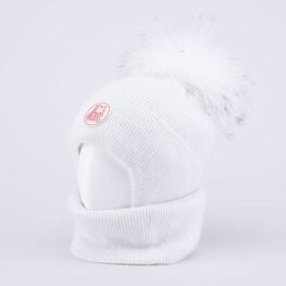 07811568-40 Шапка и снуд серый для девочки серый