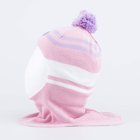 07811573-40 Шапка-шлем розовый для девочки розовый фото №2