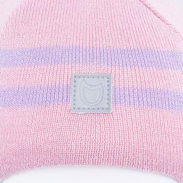 07811573-40 Шапка-шлем розовый для девочки розовый фото №3