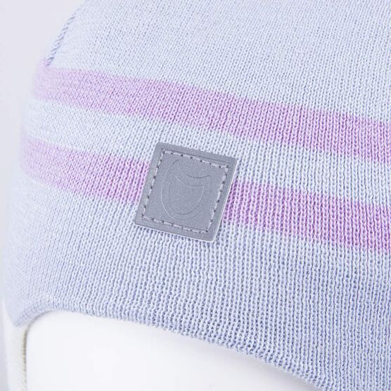 07811573-41 Шапка-шлем серый для девочки серый фото №3