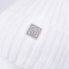 07811577-41 Шапка и снуд белый для девочки белый фото №3