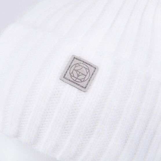 07811577-41 Шапка и снуд белый для девочки белый фото №3