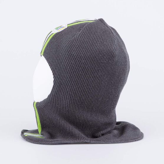 07711930-40 Шапка-шлем детский темно-серый для мальчики темно-серый фото №2