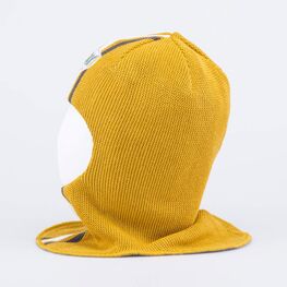 07711930-41 Шапка-шлем детский горчичный для мальчики горчичный фото №2