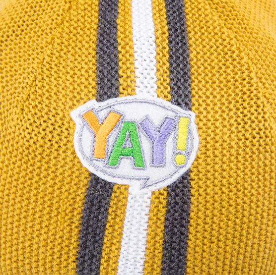 07711930-41 Шапка-шлем детский горчичный для мальчики горчичный фото №3