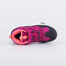 654054-84 Осенние ботинки для девочки Thinsulate для девочки бордовый фото №4