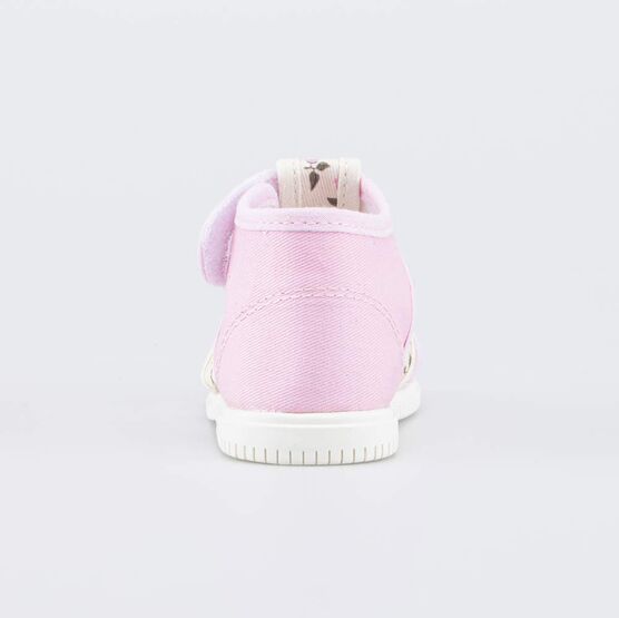 121065-71 Текстильная обувь для первых шагов Ягодки для девочки бежевый + розовый фото №5