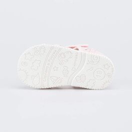 121066-71 Текстильная обувь для первых шагов Цветущий луг для девочки розовый фото №3