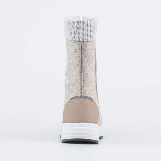 767056-42 Валенки для девочки суперутепленные Снежинка бежевый для девочки бежевый фото №5