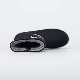 767057-42 Валенки-полусапожки Стикер черный для девочки черный фото №4