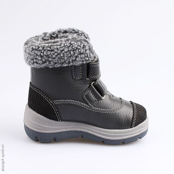 352201-42 Сапожки для мальчики чер-сер фото №2