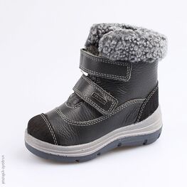 352201-42 Сапожки для мальчики чер-сер