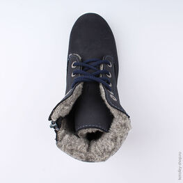 552130-41 Сапожки для мальчики светло-синий фото №4