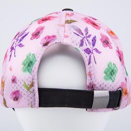 07809103-40 Кепка-бейсболка с сеточкой и сменными патчами для девочки разноцветный фото №4