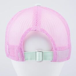 07809104-40 Кепка-бейсболка с сеточкой и сменными патчами для девочки разноцветный фото №4