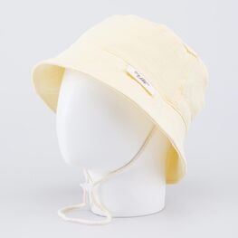 07810001-41 Желтая панама из муслина для девочки желтый фото №2