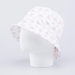 07810023-40 Хлопковая панама для девочки Медвежата для девочки разноцветный фото №2