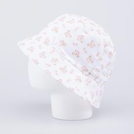 07810023-40 Хлопковая панама для девочки Медвежата для девочки разноцветный фото №3