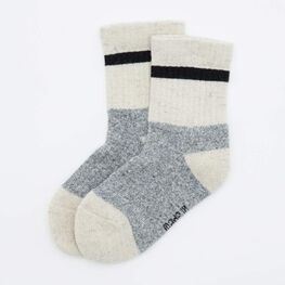 07742326-40 Детские термоноски с пухом яка серый для мальчики серый