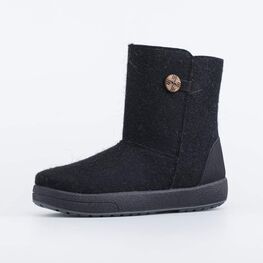 867075-43 Валенки-полусапожки для девочки черный