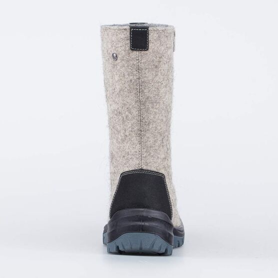 967058-41 Высокие валенки с подкладкой для мальчики бежевый фото №5