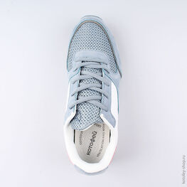 744130-71 Кроссовки на шнурках для девочки гол-роз фото №4