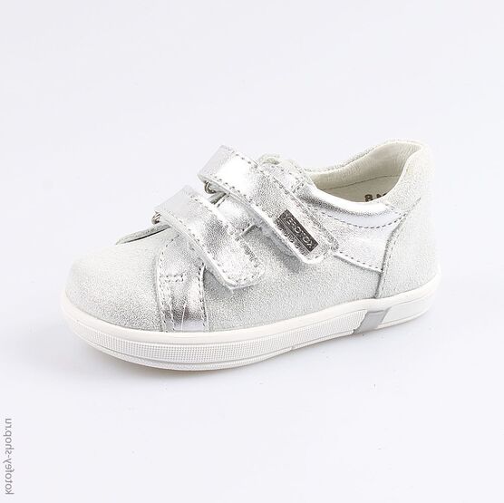 132122-25 Полуботинки для девочки серебрист.