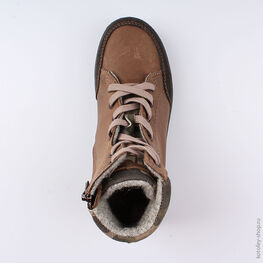 652119-33 Ботинки для мальчики коричневый фото №4