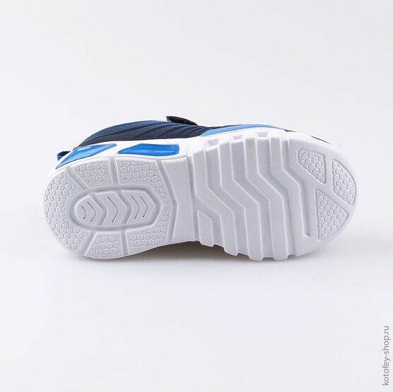 344222-71 Кроссовки с LED-подсветкой на подошве для мальчики светло-синий фото №3