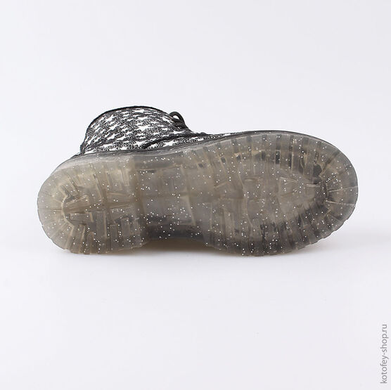 552115-31 Ботинки для девочки черный фото №3