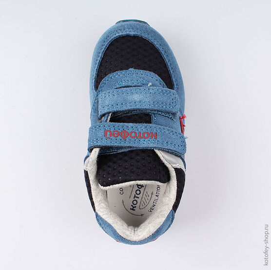 144103-71 Кроссовки для мальчики син-кра фото №4