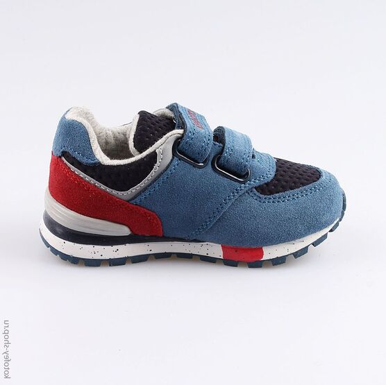 144103-71 Кроссовки для мальчики син-кра фото №2