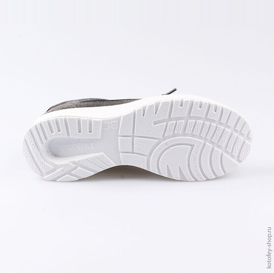 732222-22 Полуботинки для девочки серый фото №3