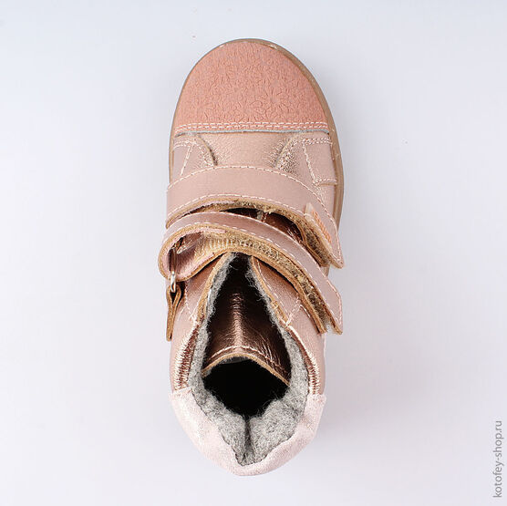 352191-32 Ботинки для девочки розовый фото №4