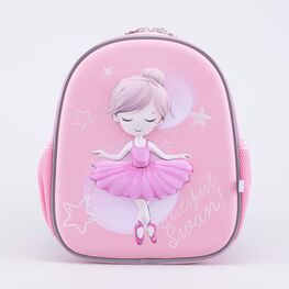 02810321-40 Рюкзак детский Балерина розовый-белый для девочки роз-бел