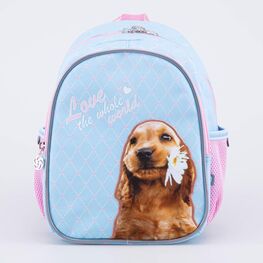 02810323-40 Рюкзак детский Мой щенок голубой-розовый для девочки голубой + розовый