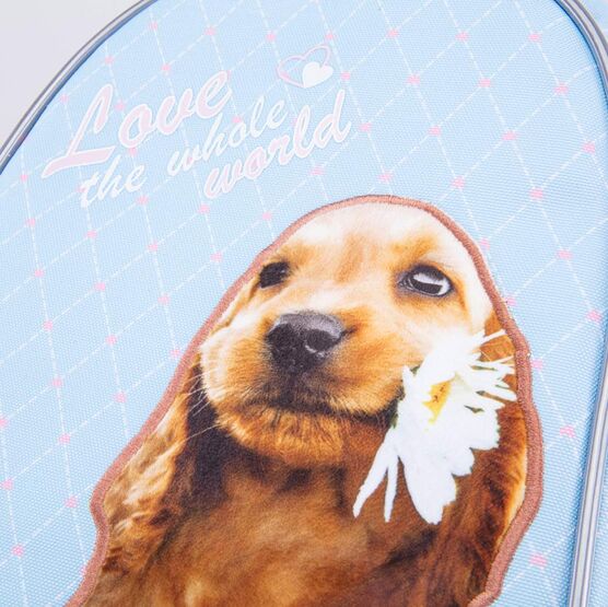 02810323-40 Рюкзак детский Мой щенок голубой-розовый для девочки голубой + розовый фото №5