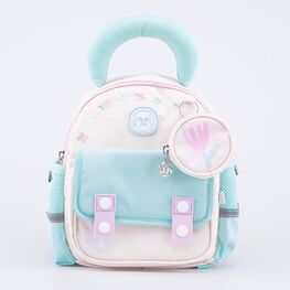 02810324-40 Рюкзак детский Весна розовый-голубой для девочки розовый + голубой