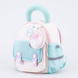 02810324-40 Рюкзак детский Весна розовый-голубой для девочки розовый + голубой фото №2