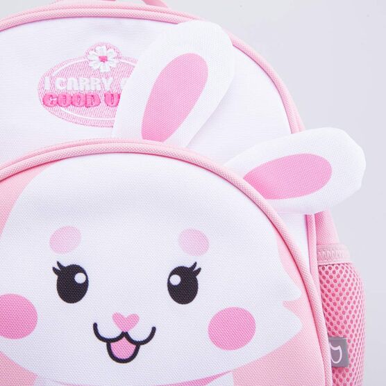 02810325-40 Рюкзак детский Зайка розовый для девочки розовый фото №5