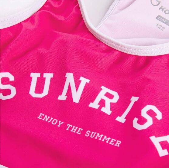 07852080-40 Детский раздельный купальник Восход для девочки розовый фото №3