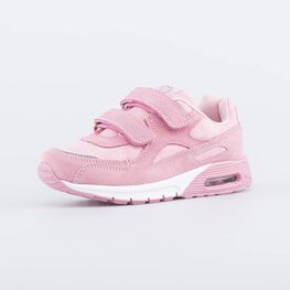 644167-74 Кроссовки со вставками из натуральной кожи для девочки розовый