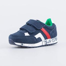 144211-71 Кожаные кроссовки для мальчика для мальчики синий