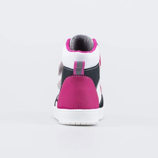 552324-31 Утепленные ботинки для девочки для девочки чер-фук фото №5